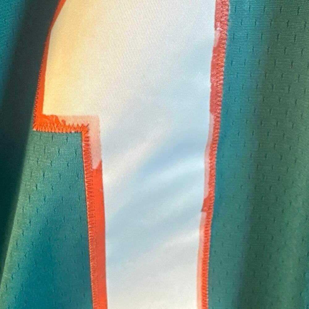 Mitchell & Ness 1984 Dan Marino Legacy Retro Throwback Jersey Men’s Medium Teal - Picture 8 of 14